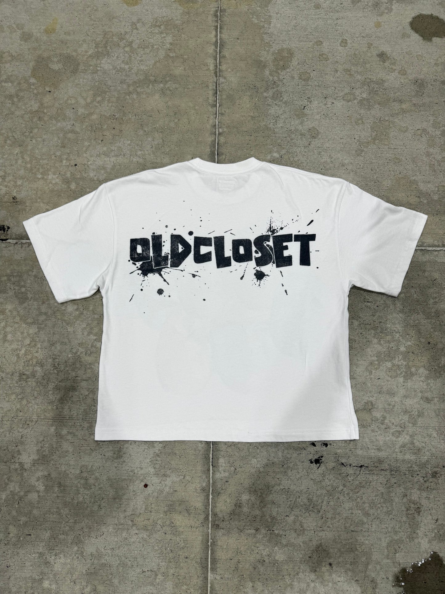 White Vivid Expression Tee